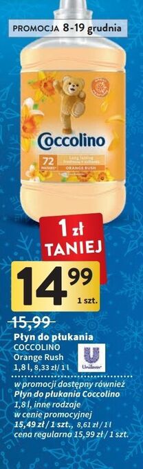 Intermarche Płyn do płukania happy yellow coccolino oferta