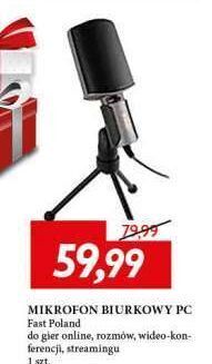 E.Leclerc Mikrofon biurkowy ymc 1011 bk fast poland oferta