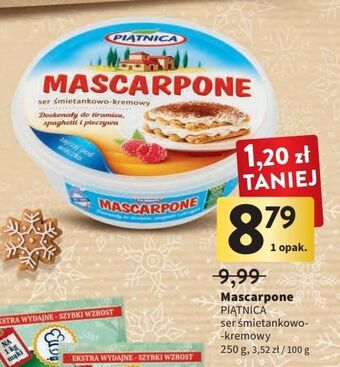 Intermarche Ser mascarpone piątnica oferta