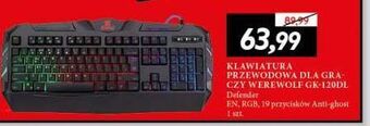 E.Leclerc Klawiatura werewolf gk-120dl lider oferta