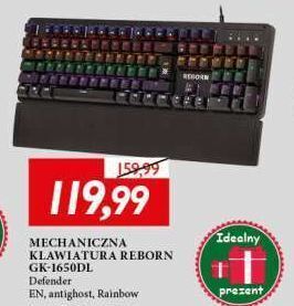 E.Leclerc Klawiatura reborn gk-165dl defender oferta