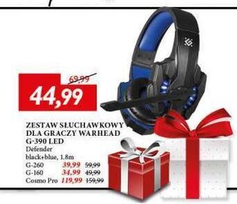 E.Leclerc Słuchawki warhead g-390 defender oferta