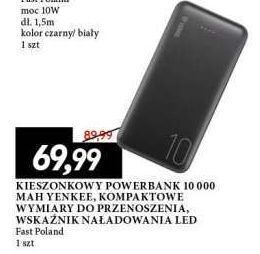 E.Leclerc Power bank ypb 1030 10000 mah yenkee oferta