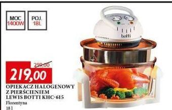 E.Leclerc Opiekacz khc-615 halogen botti electronic oferta
