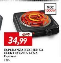 Kuchenka elektryczna etna 1000 w esperanza