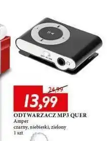 E.Leclerc Odtwarzacz mp3 zielony quer oferta