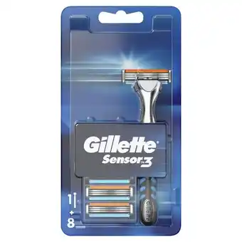 Drogerie Laboo Gillette sensor3 maszynka do golenia - 8 ostrzy oferta