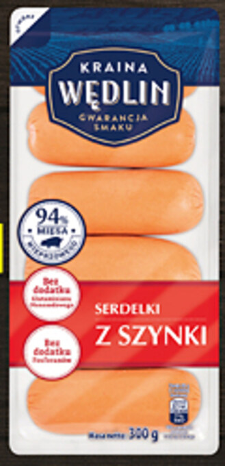 Biedronka Serdelki kraina wędlin oferta