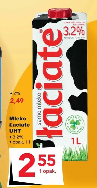 Odido Mleko Łaciate UHT oferta