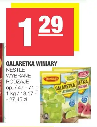 Spar Galaretka Winiary 47-71g oferta