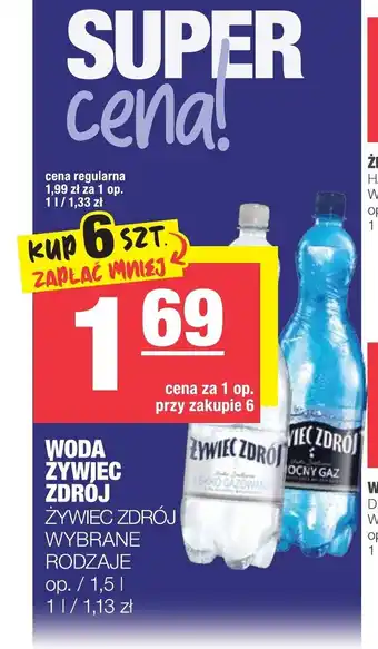 Spar Woda Żywiec Zdrój 1,5l oferta