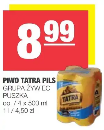 Spar Piwo Tatra Pils 4x 500ml oferta