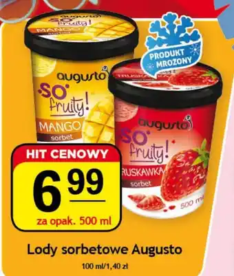 Gram Market Lody sorbetowe Augusto 500ml oferta
