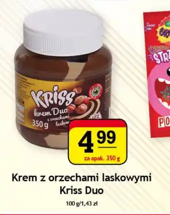 Krem z orzechami laskowymi Kriss Duo 350g