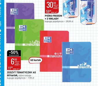 bi1 Zeszyt Tematyczny A5 60 kartek oferta