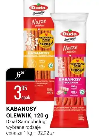 bi1 Kabanosy Olewnik 120g oferta
