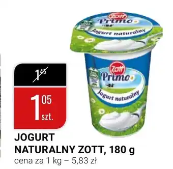 bi1 Jogurt naturalny Zott 180g oferta