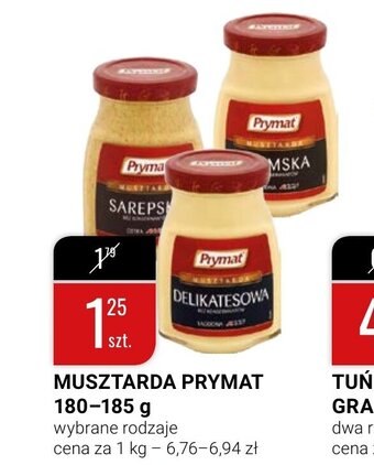 bi1 Musztarda Prymat 180-185g oferta