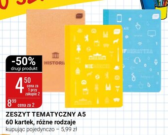 bi1 Zeszyt Tematyczny A5 60 kartek oferta