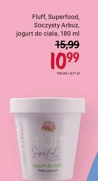 Rossmann Fluff superfood 180ml oferta