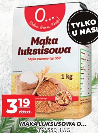 Top Market O... mąka luksusowa typ 550 1kg oferta