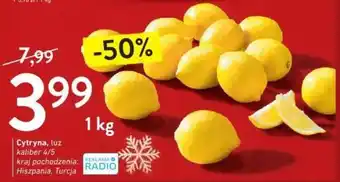 Intermarche Cytryna luz kaliber 4/5 1kg oferta