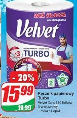 Dino Ręcznik papierowy velvet turbo oferta