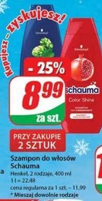 Szampon do włosów schauma color shine