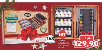 Kaufland Zestaw artystyczny w walizce rexus oferta