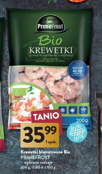 Intermarche Krewetki bio primefrost oferta