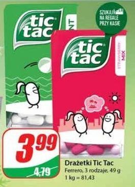 Dino Cukierki mint tic tac oferta