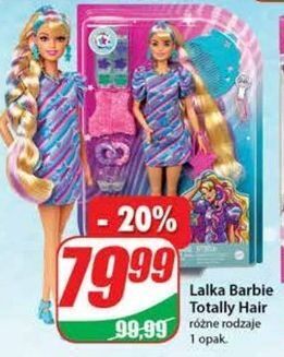 Dino Lalka barbie totally hair mattel oferta