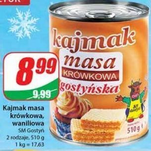 Dino Masa krówkowa kajmak gostyń oferta