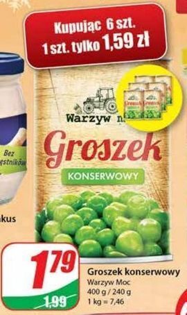 Dino Groszek konserwowy warzyw moc oferta