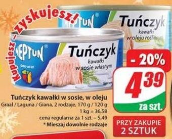 Dino Tuńczyk w oleju neptun oferta
