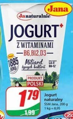 Dino Jogurt naturalny jana oferta