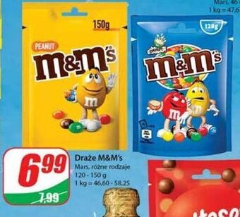 Dino Draże crispy m&m's oferta