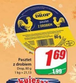 Dino Pasztet z drobiem drop oferta