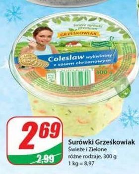Dino Surówka colesław wykwintny z sosem chrzanowym grześkowiak oferta