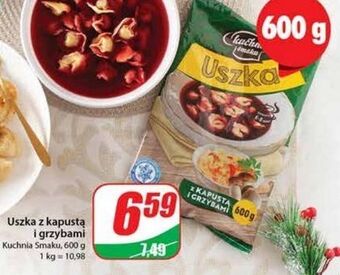 Dino Uszka z kapustą i grzybami kuchnia smaku oferta