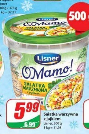 Dino Sałatka warzywna z jajkiem lisner o mamo! oferta