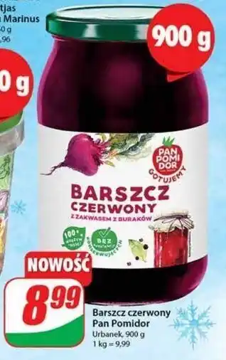 Dino Barszcz czerwony pan pomidor & co oferta