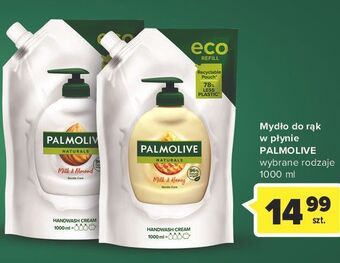 Carrefour Mydło w płynie milk & almond palmolive naturals oferta