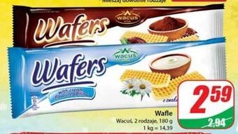 Dino Wafle śmietankowe wacuś oferta