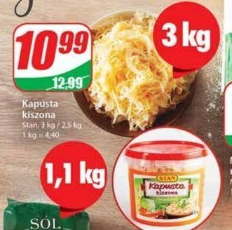 Dino Kapusta kiszona stan oferta