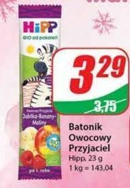 Dino Batonik jabłka-banany-maliny hipp owocowy przyjaciel oferta
