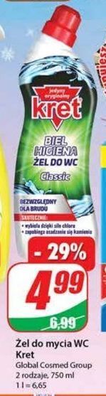 Dino Żel do wc classic kret oferta