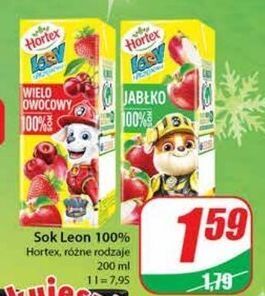 Dino Sok 100 % wieloowocowy hortex leon oferta