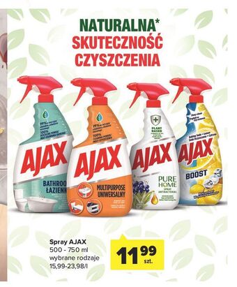 Carrefour Spray do czyszczenia łazienki ajax bathroom oferta
