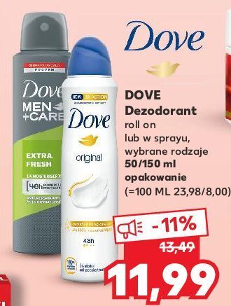 Kaufland Dezodorant dove original oferta